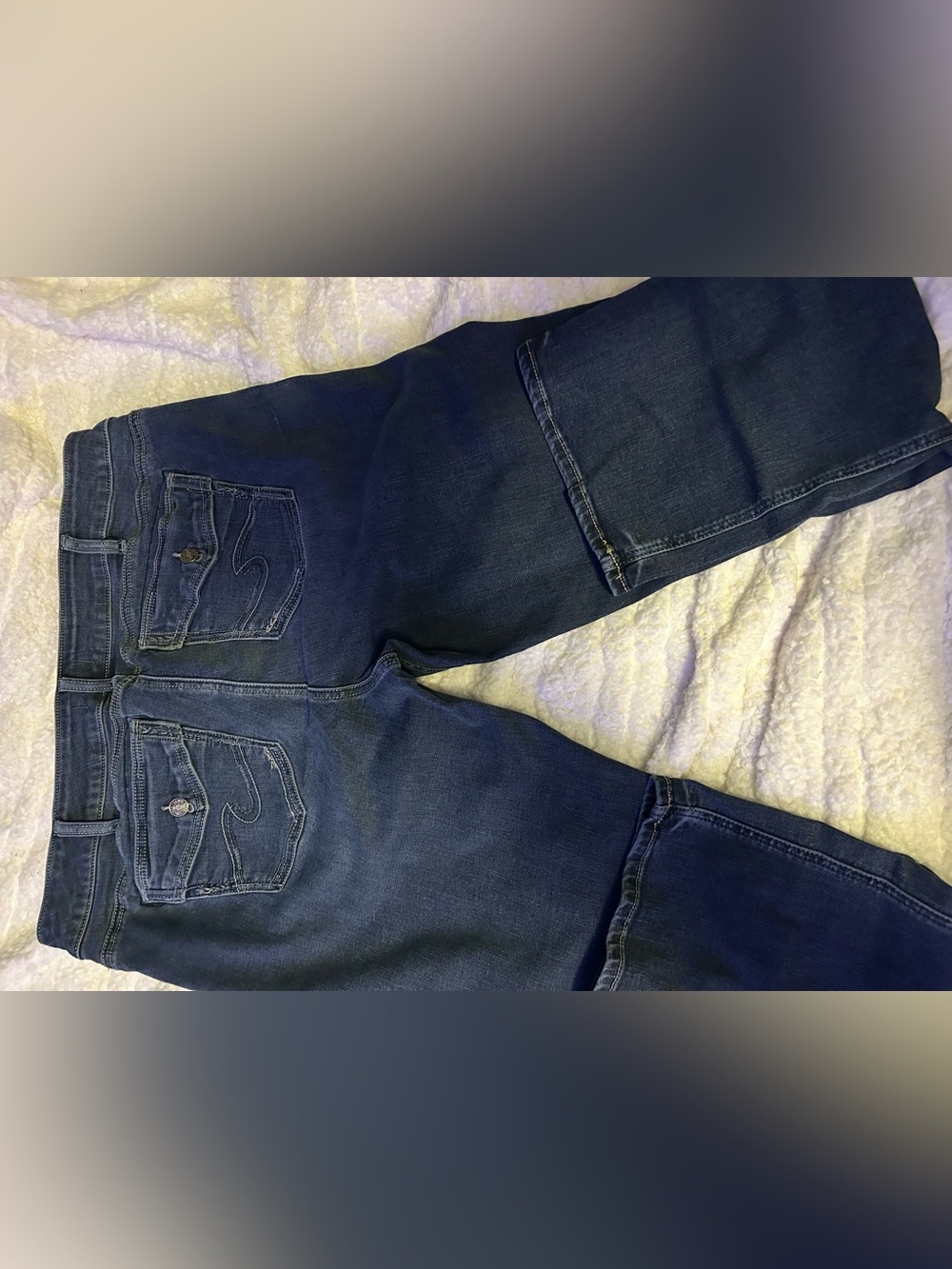 Silver Jeans Dark Blue Boot Cut Women's Jeans - Picture 2 of 5